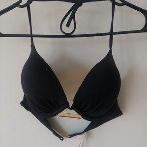 Victoria's Secret Black Push Up Bikini Top